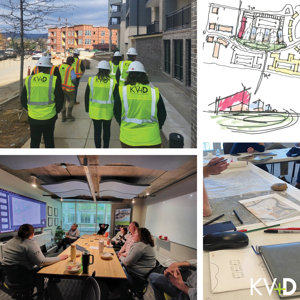 KiserVogrinDsgn's tweet photo. At KVD, collaboration is our cornerstone. We believe in the power of collective creativity, both within our team and alongside our clients and stakeholders.

#WLAM #ThisIsLandscapeArchitecture #LandscapeArchitecture #Collaboration https://t.co/FMFsCrNWq8