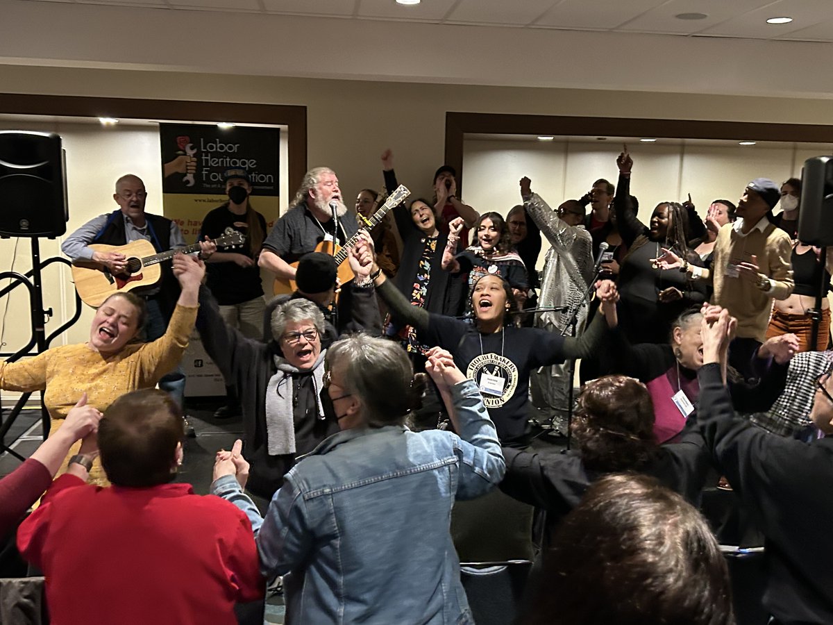 🎙️📻 Tune in to Labor Heritage Power Hour today at 1 PM on @wpfwdc! Saturday's concert at the Great Labor Arts Exchange, preview DC Labor FilmFest's Opening Night & tributes to Ed Smith and Dennis Serrette. @labornotes @LaborHeritage1 @aflcio #1u #unions #laborradiopod @UllicoInc