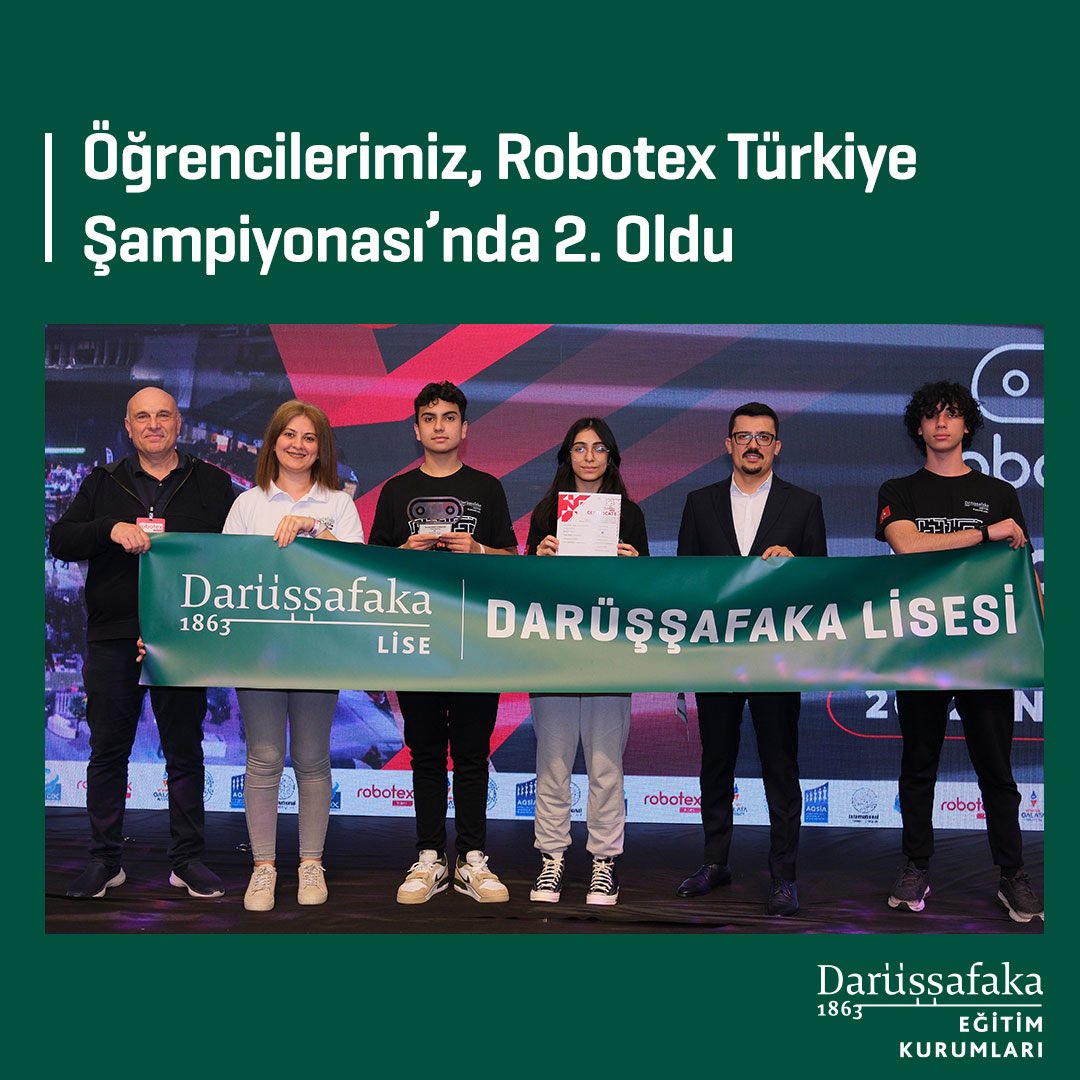 Öğrencilerimiz, Türkiye’nin dört bir yanından bir üst tura yükselen 400 takımın katıldığı Robotex Türkiye Şampiyonası’nda, “Labirent Çözen Robot” kategorisinde Türkiye 2.si oldular. Ülkemizden, Azerbaycan ve Kazakistan'dan turnuva için Antalya'ya gelen…
