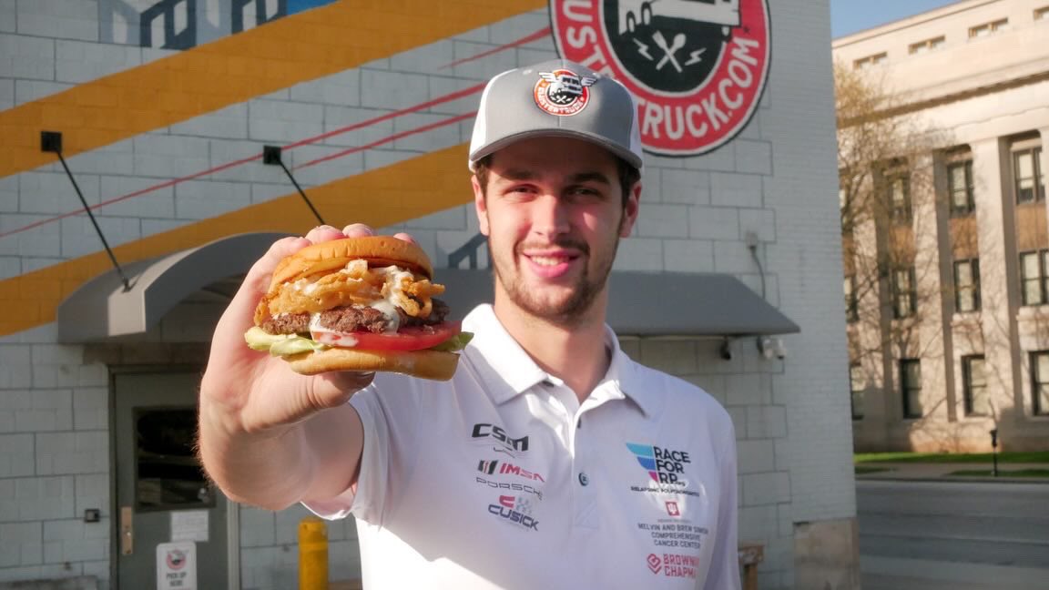 JacksonLee52's tweet photo. Who’s Hungry? The Jackson Lee Burger is now available through race day May 26! Order @clustertruck and 20% of sales on my burger will go to support cancer research with the @iusimoncancercenter. #researchcurescancer 
https://t.co/FBPOrfQIvV https://t.co/6NKcYfkIJA