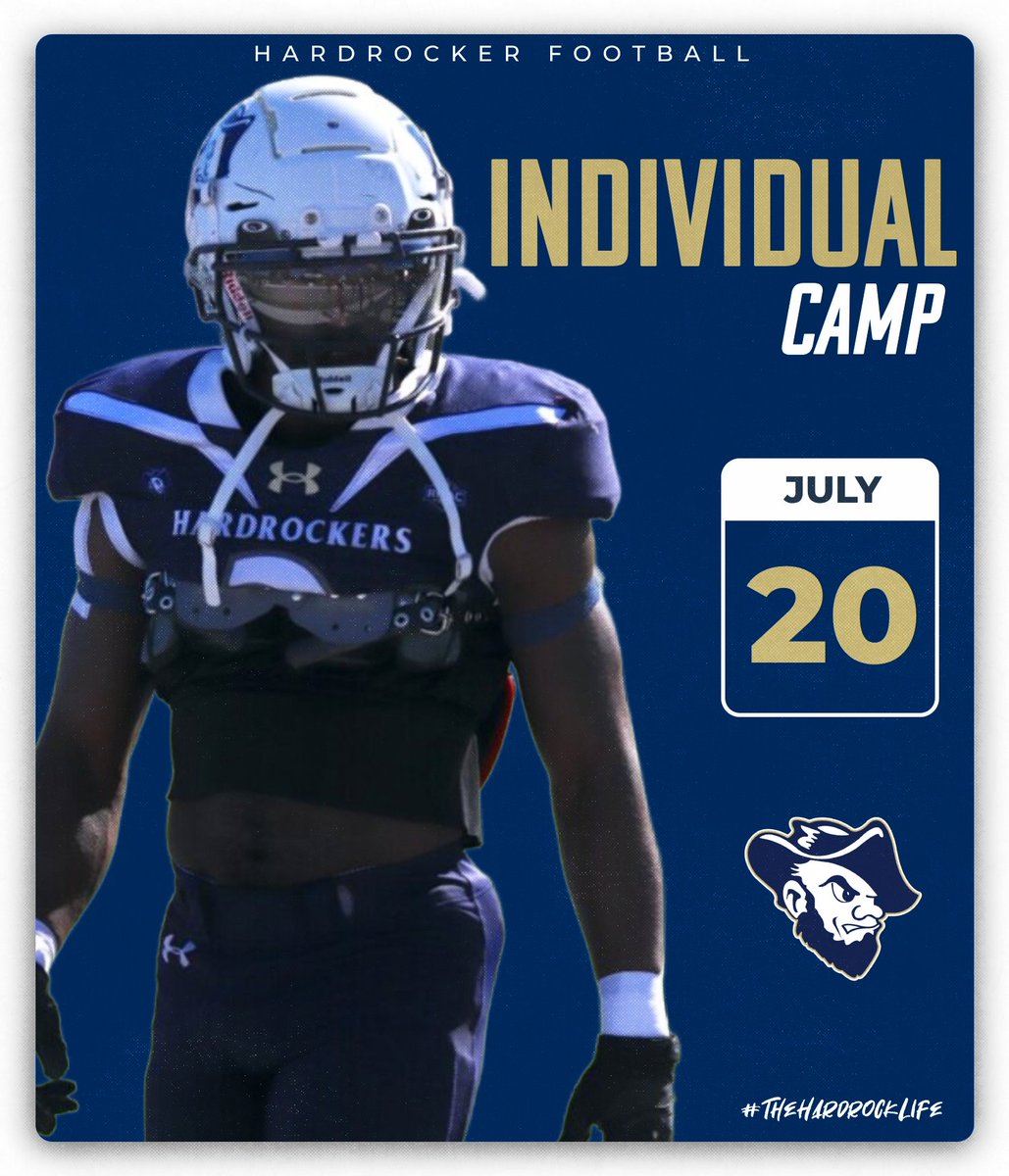 July 20th, Come Out To The Black Hills To Compete And Experience Hardrocker Country! #TheHardrockLife 

(Registration) hardrockerfootballcamps.com/register.cfm