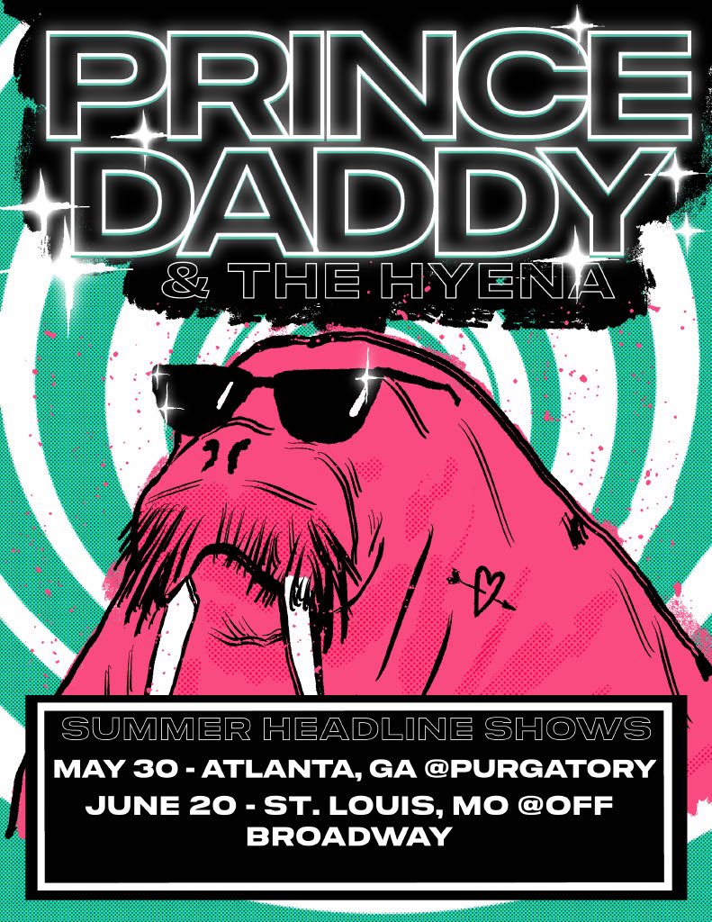 fillin up these damn off days with damn ass rock music concerts cuz its all we kno how to do . see u there, atlanta and st louis !!! flyer by cameron lead guitar handford !!!!