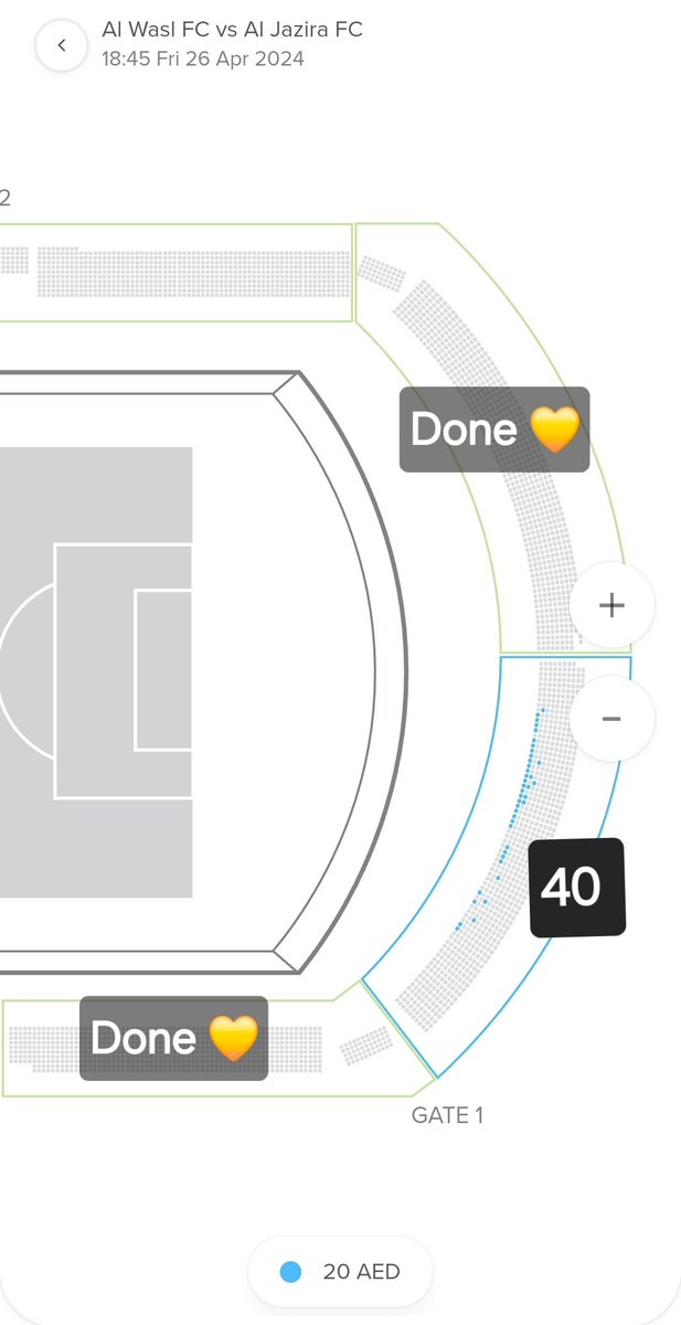 #دوري_ادنوك_للمحترفين
#نادي_الوصل 
#الوصل 

✍️ UPDATE 🔥🔥
بعد ساعة ⌚️ 

SECTION A ✔️
SECTION C ✔️
SECTION B ( 40 🎟 LEFT )

40 تذكرة فقط متبقية يا شباب ..

شمر .. وانزل 💪

🚆حضورك مهم
🚆وجودك مهم
🚆صوتك مهم

#الوصل_الجزيرة