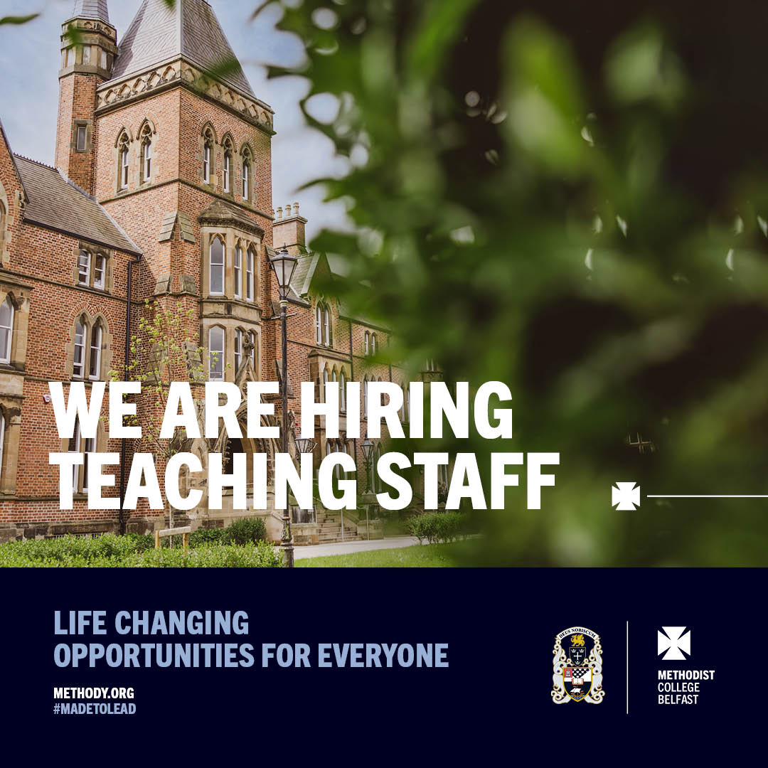 We are hiring! We are recruiting for the following teaching positions: Teacher of Biology Teacher of Chemistry Teacher of Biology & Chemistry Teacher of Drama Teacher of History & Politics Apply here: ow.ly/ztyf50Roh9o #MCB #Methody #MadetoLead