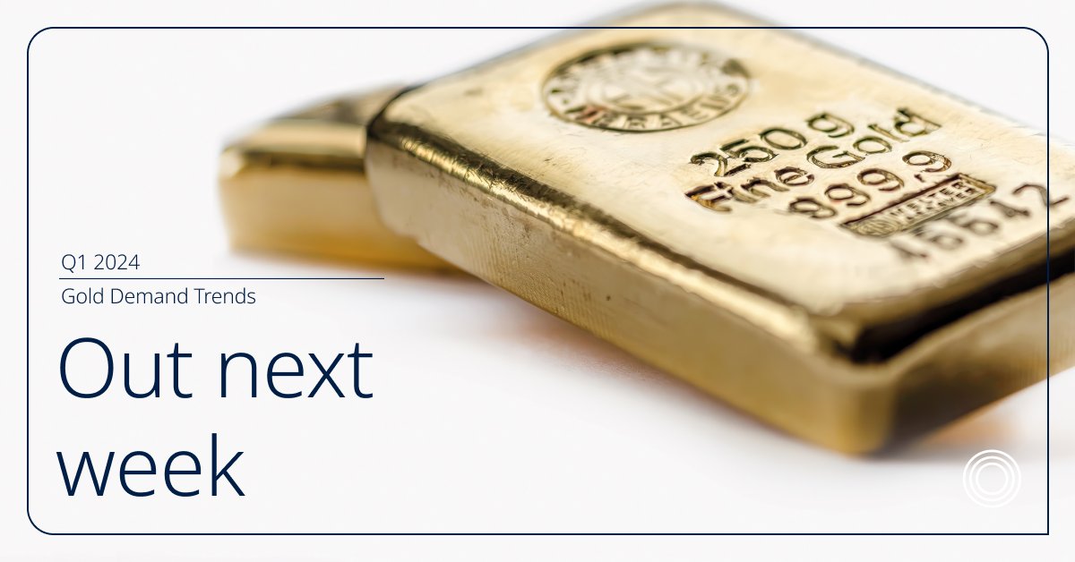 The next #GoldDemandTrends report is coming soon. Our research team have been busy exploring the Q1 data, and look forward to sharing the insights next week. Find our earlier editions here: spr.ly/6019bQu85