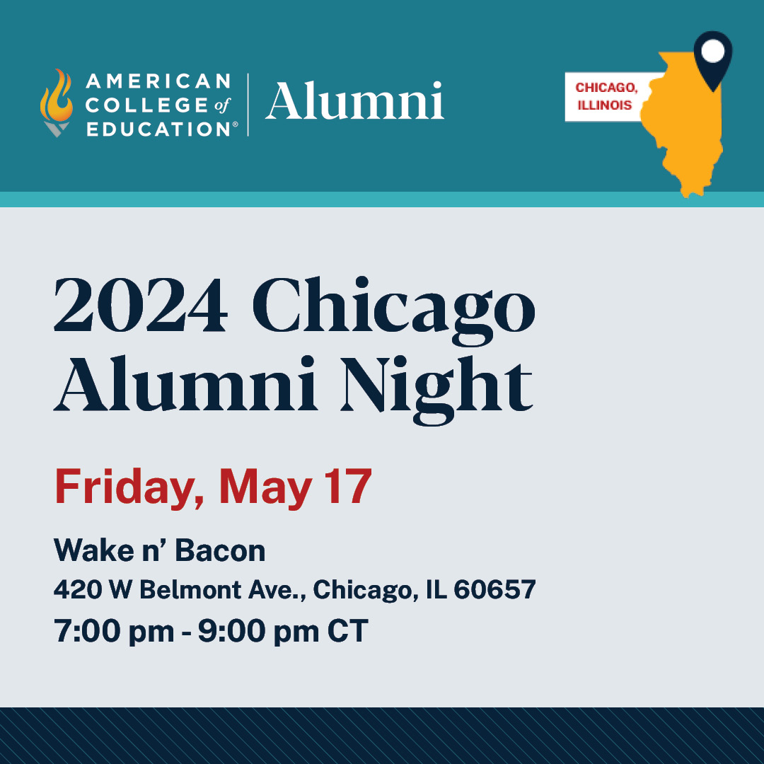 Hey Chicagoland #ACEAlumni, we are coming your way! We'll be at @eatwakenbacon Friday, May 17 at 7 pm CT. You don't want to miss it! Register here: bit.ly/3UljoK7