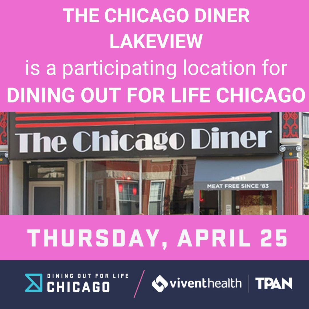 Join us for the annual Dining Out for Life in Chicago today, April 25. Get a list of all participating venues at the link below:

tpan.com/dining-out

#📷 @tpanchicago #diningoutforlife #dineoutforlife #chicago