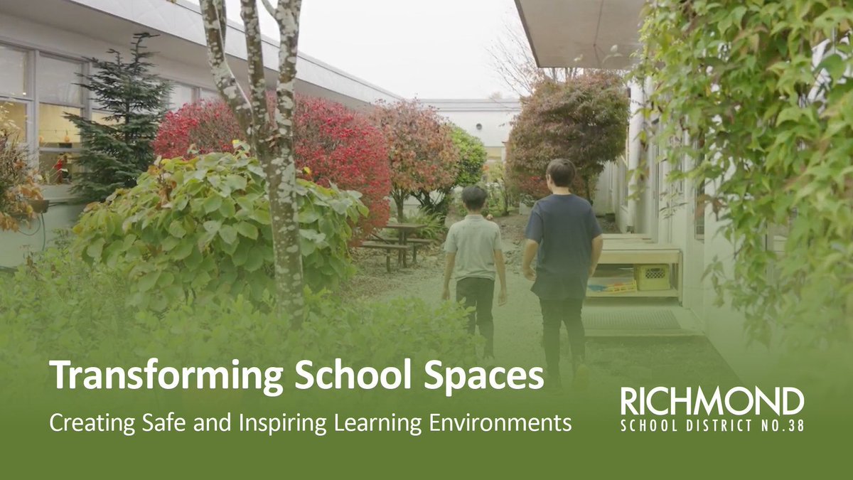 RichmondSD38's tweet photo. Our district is committed to providing facilities that are well-maintained, equitable, safe and conducive to learning. Join us and discover how some of our latest school upgrades are reshaping the educational experience for our students and staff. https://t.co/gvrL7JPfaZ . https://t.co/yZUirXDByw