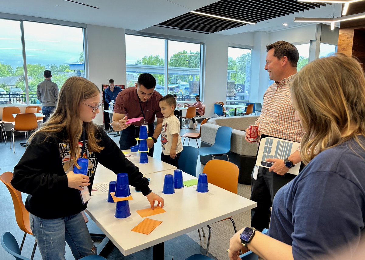 WellSkyHealth's tweet photo. WellSky kids are taking over social media today! We've had so much fun playing bingo, making crafts, and even breaking out of an escape room. It's already been a busy day but so much fun! We can't wait to share more of our day!😁👦👧 #KidTakeover #FunTimes #FamilyActivities https://t.co/jU9QuA5uEi