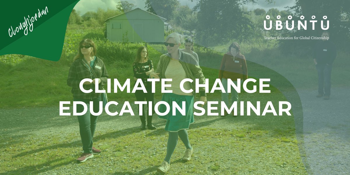 Join us on May 23rd at Cloughjordan Ecovillage to celebrate 'Teaching Climate Change in Post-Primary Schools' by Ubuntu & Mary Immaculate! Dive into Climate Change Education. Register here: tinyurl.com/tsh9mnjc 🌍📚 #ClimateEducation #Cloughjordan