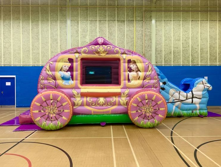 👑 Make your princess's party unforgettable with our Princess Combo Bounce and Slide from Leisure Time NE in #Teesside! This inflatable carriage is the perfect addition to any royal celebration. 

Check it out today: ow.ly/EhwE50RnX52

#BouncyCastle #Hire #Middlesbrough