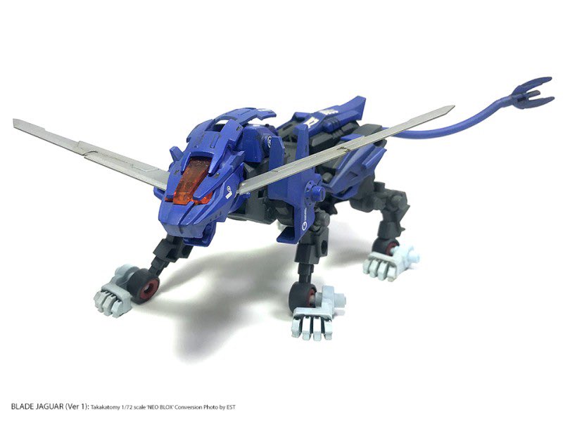 EST046's tweet photo. ZOIDS: Blade Jaguar ver.1/ Neo BLOX mixing build/ 2012 (2022 update) https://t.co/hztyfyb8MT