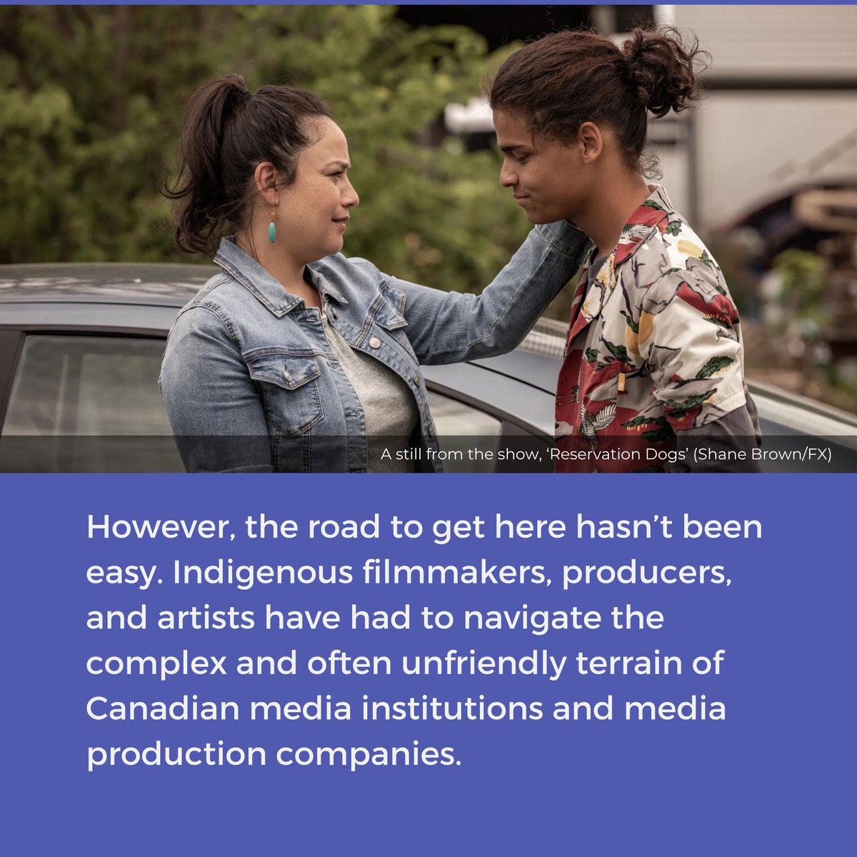 🎧On today's episode of  #DontCallMeResilient #podcast...  

Over the last 30 years, we have seen exponential growth of #IndigenousMedia  &amp; media makers, especially in Canada - including films, TV shows, documentaries and reality TV.   But the road to get here hasn’t been easy.