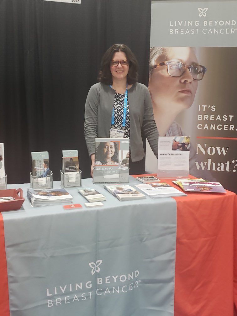 Attending @oncologynursing’s #ONSCongress this week? Be sure to stop by booth 3045 to visit with Stefanie and learn about our programs and services.