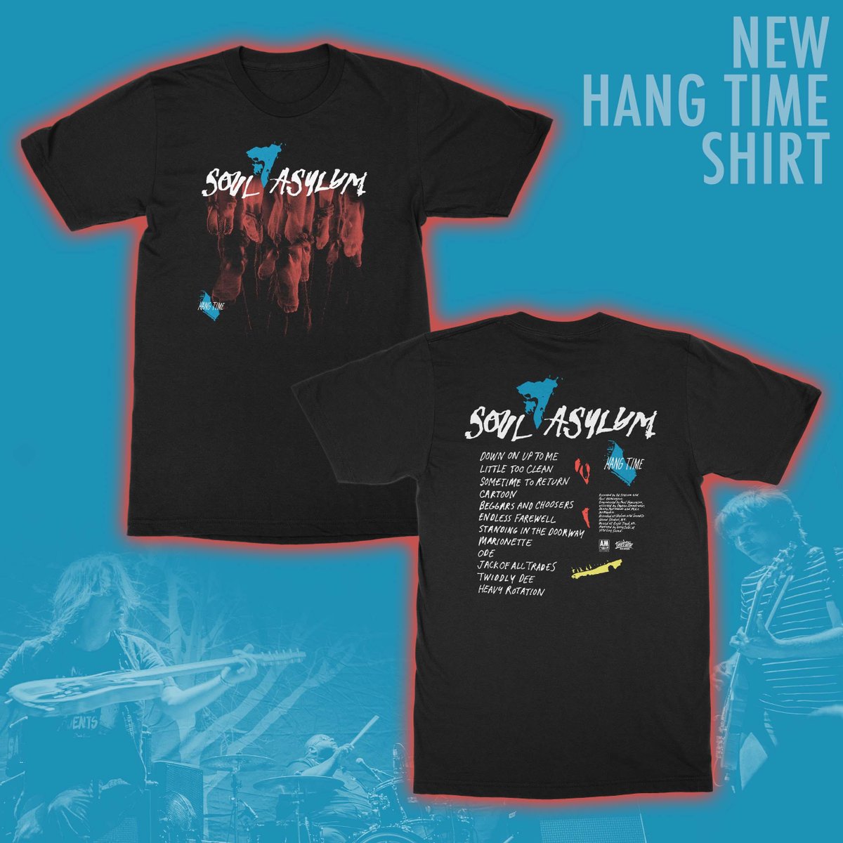 Happy 36th birthday to Hang Time - celebrate with our new Hang Time shirt now available for pre-order at soulasylum.com