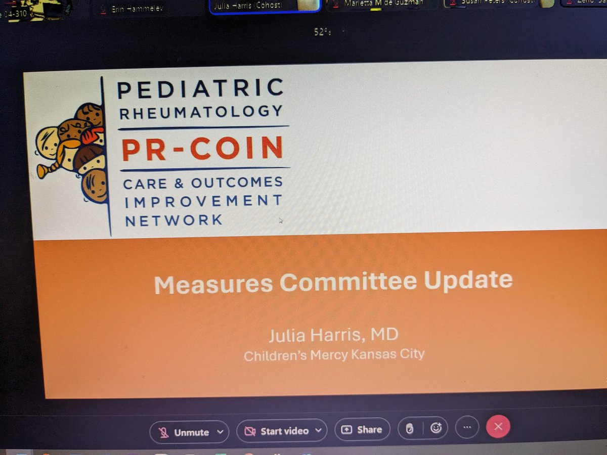 Julia Harris is sharing about the Measures Committee at the #prcoinlearningsession. Active data drives interventions. 21 measures are included in the registry.