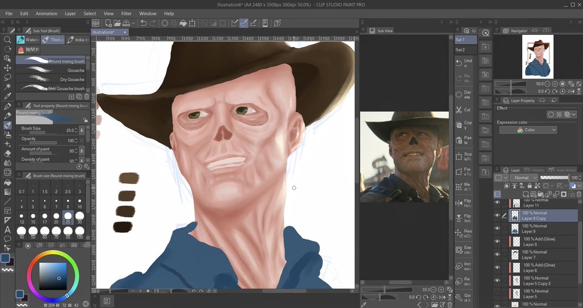 DevilK1346's tweet photo. He's such a baby girl.🥺

#Fallout #FalloutOnPrime #FalloutSeries #theghoul #cooperhoward https://t.co/PBs0zuiSXJ