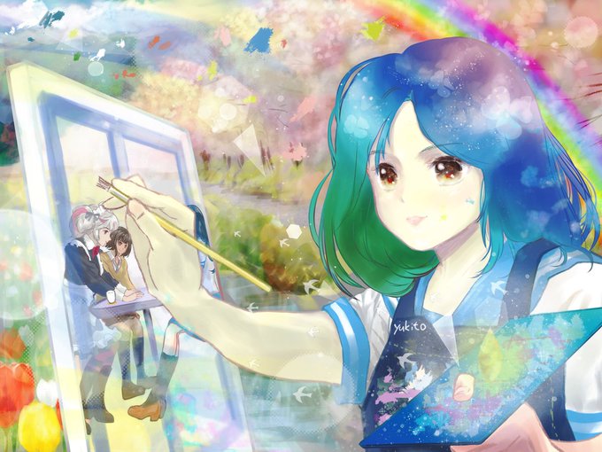 「rainbow」 illustration images(Latest｜RT&Fav:50)