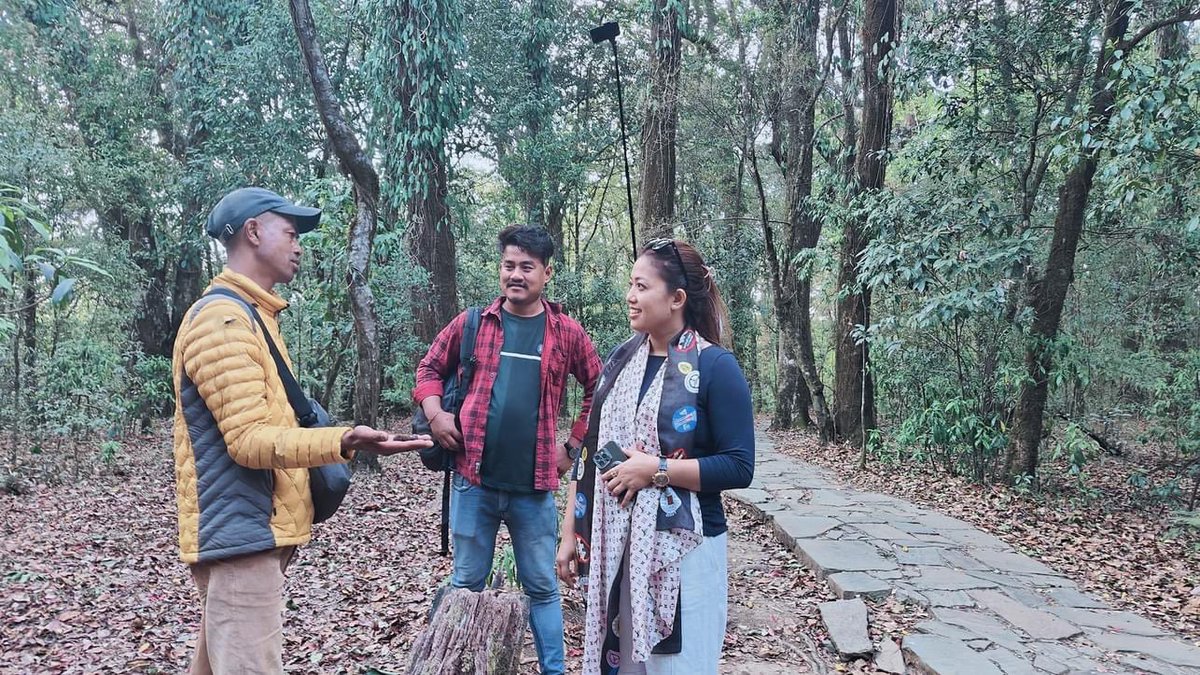 Lost in the wilderness of Sacred Forest of Meghalaya where trees whisper ancient secrets. 

#exploremeghalaya #abodeofclouds #traveldiaries #MeghalayaMagic #meghalayatourism