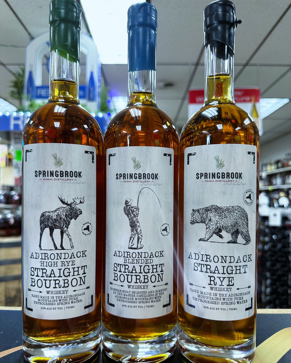 NEW AT ON THE ROX!!! SPRINGBROOK WHISKEY!!!