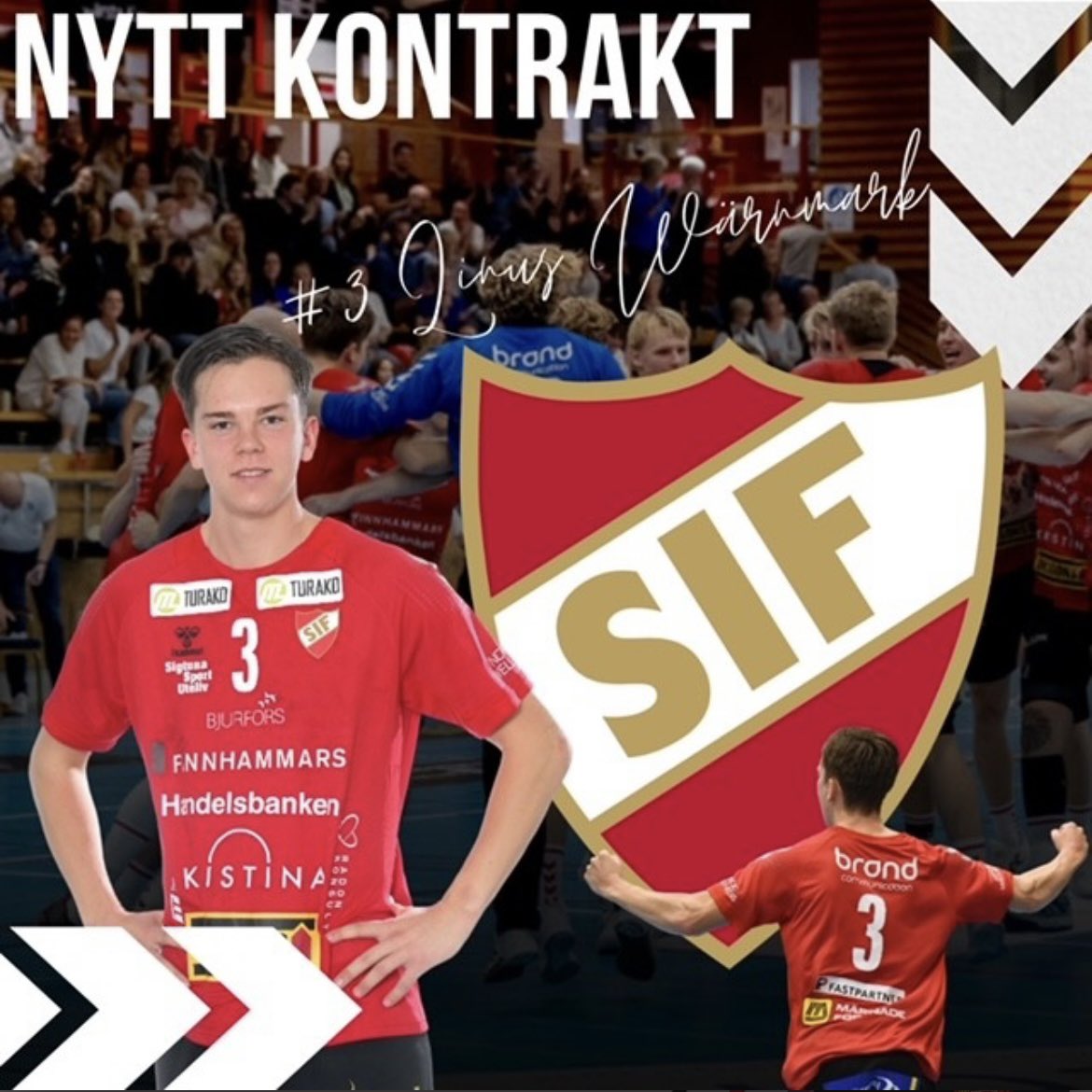 skanela's tweet photo. Nyhet! Linus Wärnmark förlänger med Skånela IF⭐️ 

Skånela har kommit överens med vänstersexan Linus Wärnmark om att förlänga spelarkontraktet ytterligare två säsonger vilket båda parter är mycket nöjda med.

Lär mer på vår hemsida: https://t.co/jN8Y5tkTlf

❤️🤍❤️🤍 https://t.co/uWTPTEacZj