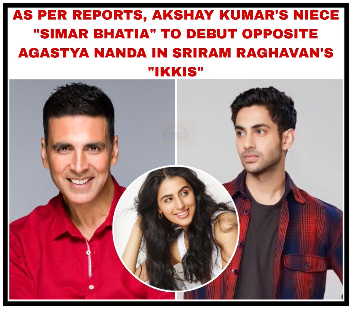 SIMAR BHATIA TO MAKE HER BOLLYWOOD DEBUT 
.
.
#simarbhatia #bollywooddebut #AkshayKumar #agastyananda #sriramraghavan #ikkis #moviemanblogger
.
.
@moviemanblogger