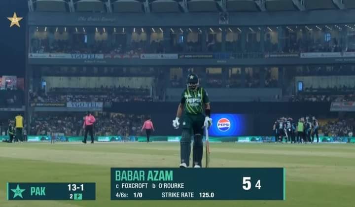 New low for Babar Azam . Cant even play school bowlers now 🤣

#PAKvNZ #PAKvsNZ #RCBvSRH