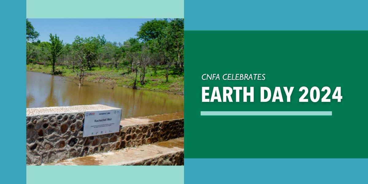 CNFA recognizes that reliable access to #water is key to building community #resilience against climate change. As droughts become lengthier & more frequent, CNFA works with farmers facing #water shortages to combat reduced agricultural yields & livestock health. #EarthDay2024