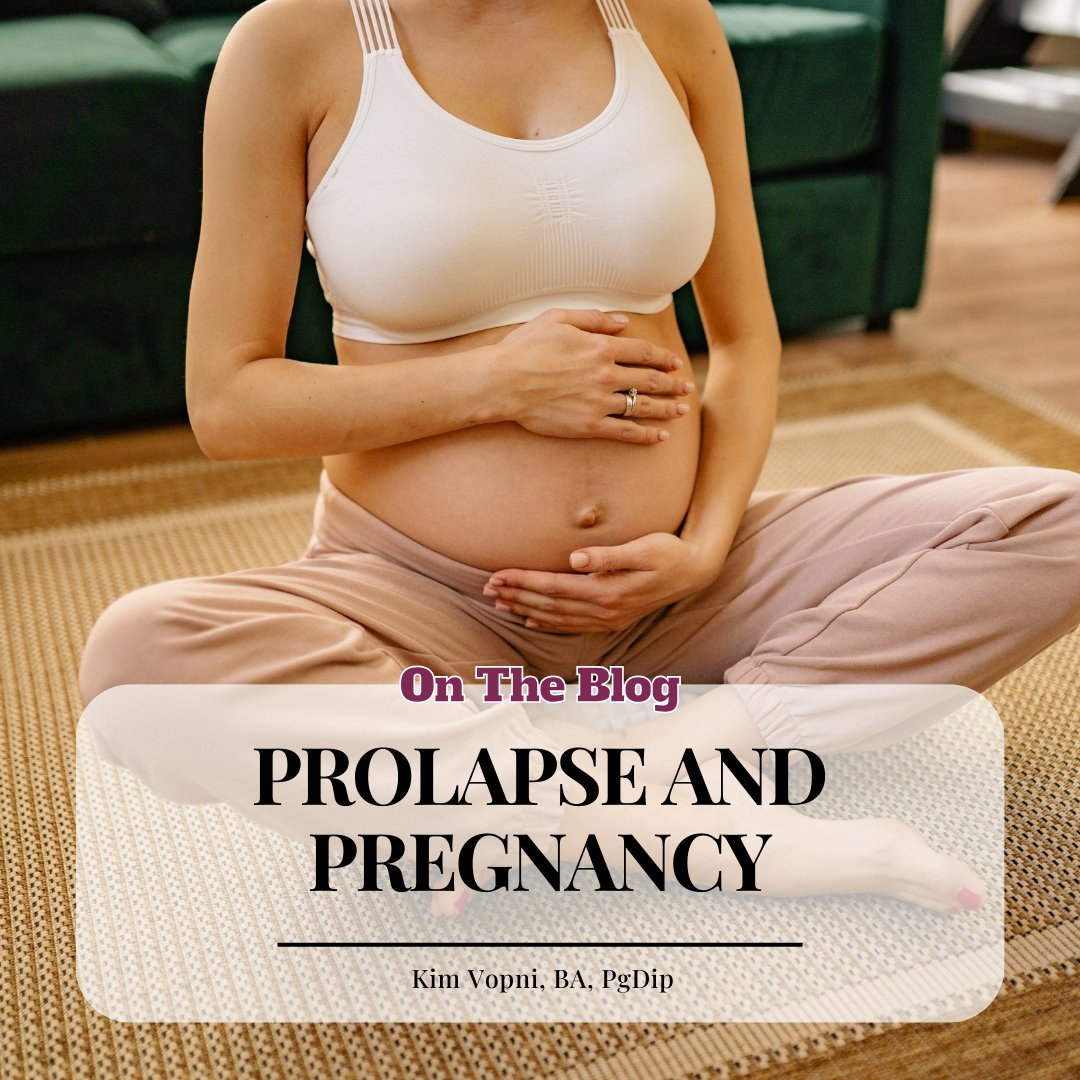 Pelvic Organ Prolapse occurs when the bladder, uterus, and/or rectum shift out of position and bulge into the vagina. Learn about prolapse and its relationship to pregnancy at femalehealthandfertility.com #prolapse #pelvicprolapse #pelvicfloor #pelvichealth #pelvichealthawareness