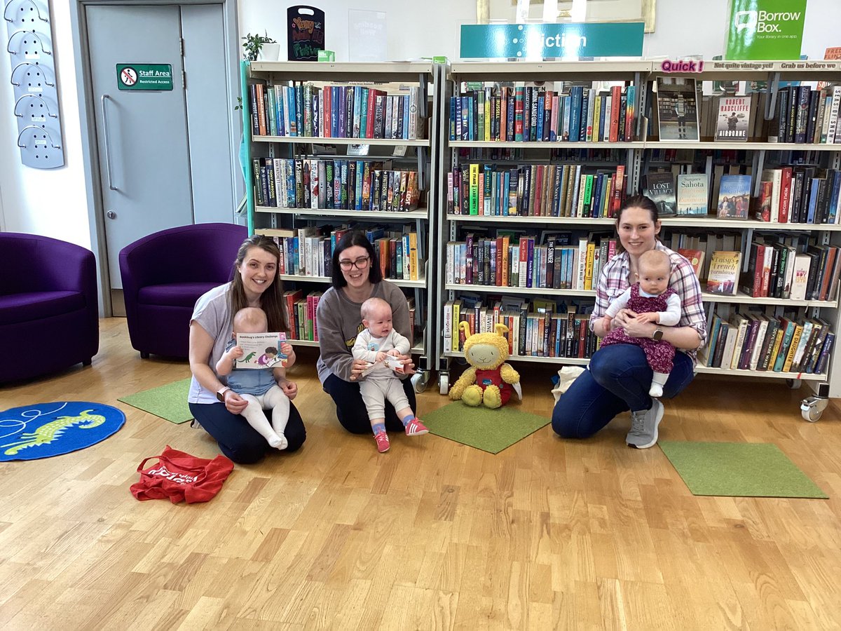 Lots of children received a certificate for the Bookbug Library Challenge at the Bookbug Session in Kilmacolm Library today. We managed to get a picture of some of them. The rest were off playing 😂. Well done everyone. @Bookbug_SBT #BookbugLibraryChallenge