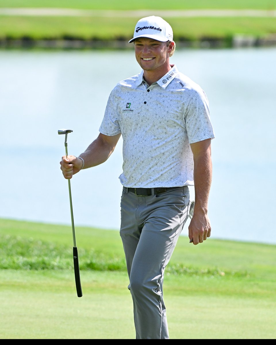 After his 7th straight birdie, <a href="/frankiecapan/">Frankie Capan III</a> can shoot a 58 if he plays the final two holes at even-par 💪