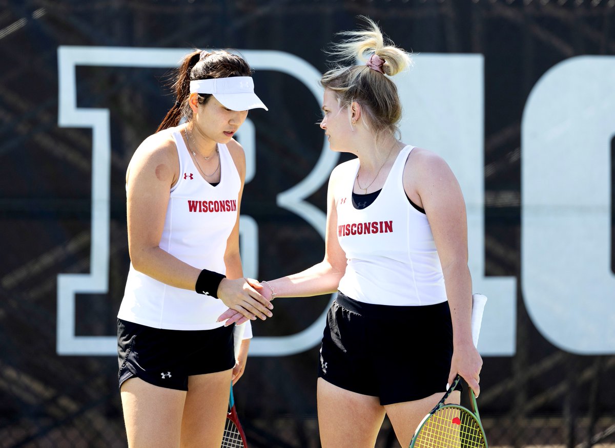 B1G Championships begin 𝙣𝙤𝙬. 🆚» @BadgerMTennis vs No. 7 Northwestern 📆» Thursday, April 25 ⏰» 2:00 p.m. on B1G+ 🆚» @BadgerWTennis vs No. 5 Illinois 📆» Friday, April 26 ⏰» 9:00 a.m. on B1G+