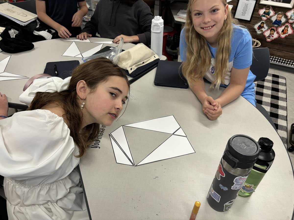 1coolteacher's tweet photo. @PrairieTrailES @LISD_GT My kiddos working on a puzzle, parts of a whole! They rocked it! https://t.co/nInCieJABQ