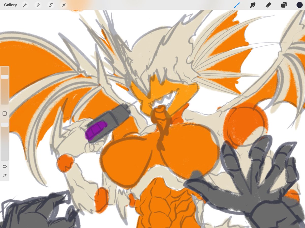 drago6478's tweet photo. Attempting to draw hunter https://t.co/CPKcth3YLw