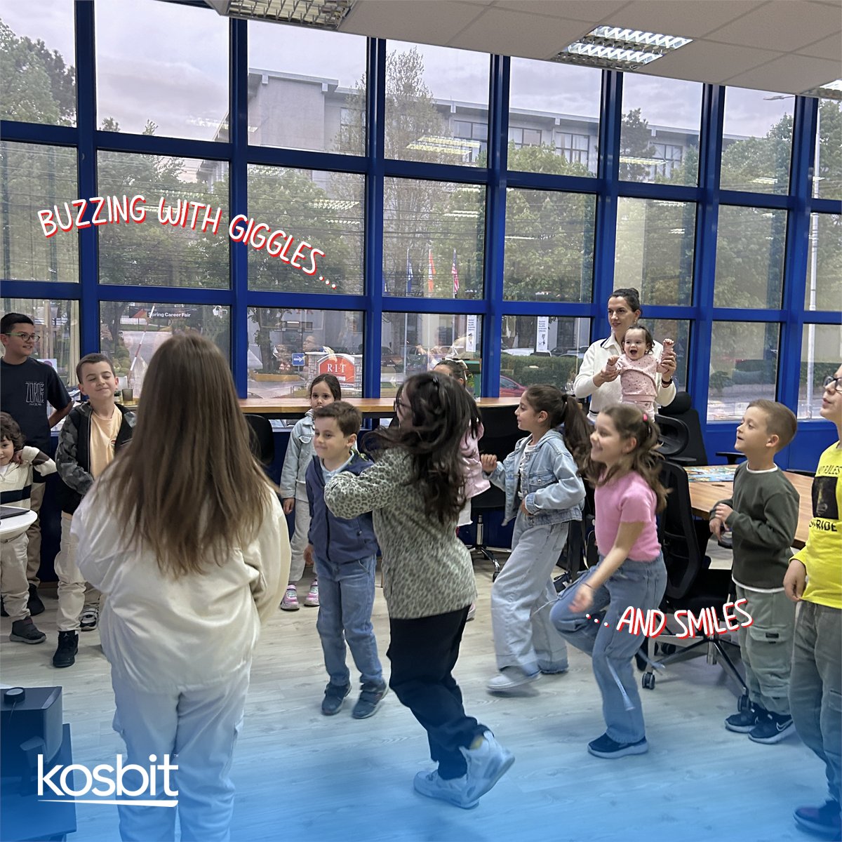 kosbitLLC's tweet photo. We had an amazing "Bring Your Child to Work" Day at our office, filled with excitement and laughter!🥰

The children had an absolute blast with a day packed full of learning and playful games, sparking immense joy and cleverness.

#bringyourchildtoworkday #FutureLeaders https://t.co/j5sABZHi91