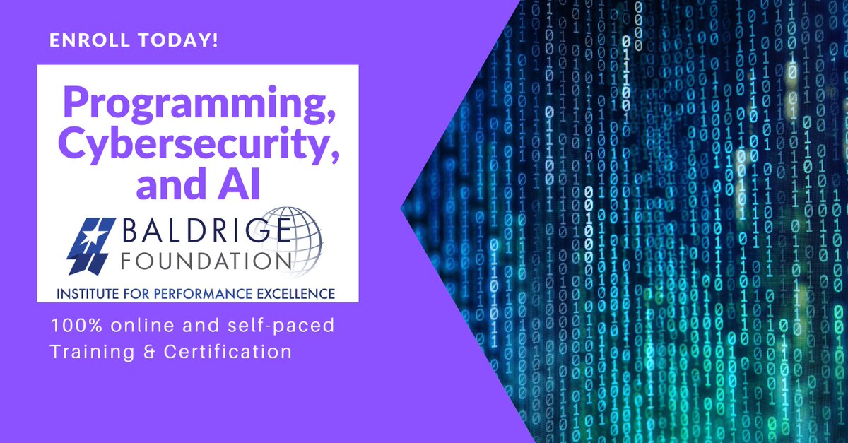 The @BFIPEX now offers over 30 training and certification programs to prepare you for the future of #cyber. If your organization is an Institute partner, tuition discounts are available. #infosec #CISO ow.ly/npa550M2fBW