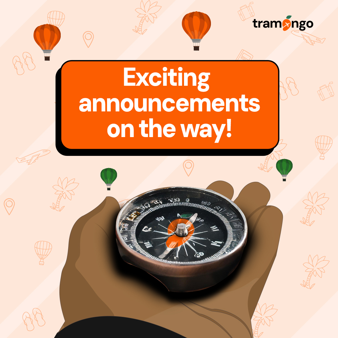 We're launching in exactly four days and we've got tons of benefits, gossip, and announcements for you, including a rumoured free ticket to any African city of your choice!

 Click here to join. zurl.co/GoAO
 
#Tramango #Launchingsoon