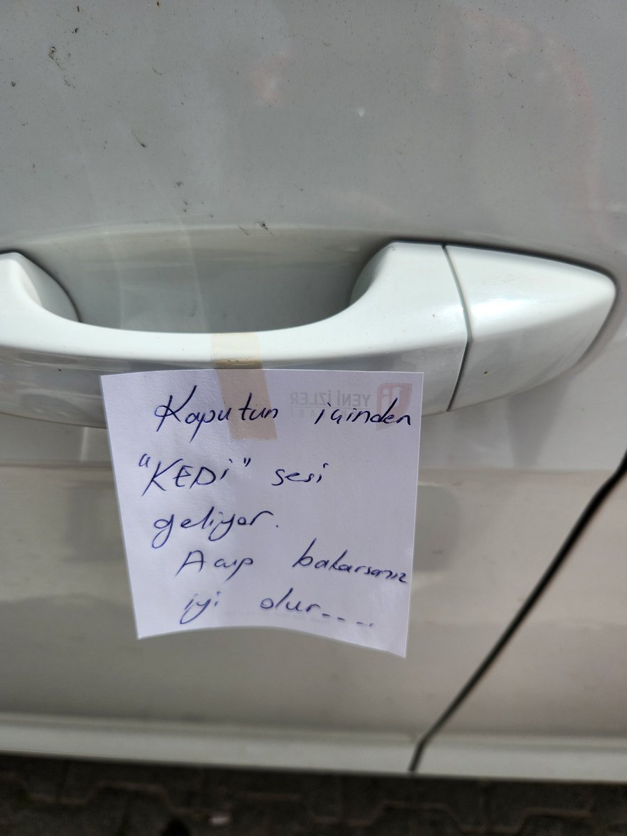 Çok duyarlı ve ince bir davranış. Alkışlar duyarlı vatandaşa gelsin 👏👏👏