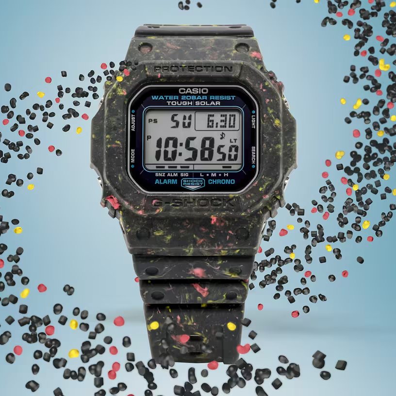 Casio, geri dönüştürülmüş atık silikondan üretilen yeni saatini 200 dolardan satışa sundu.