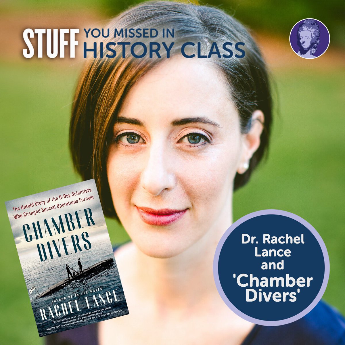Holly talks with previous podcast guest Dr. Rachel Lance about her new book 'Chamber Divers,' which details the WWII research that advanced underwater science. 

Listen here: omny.fm/shows/stuff-yo…