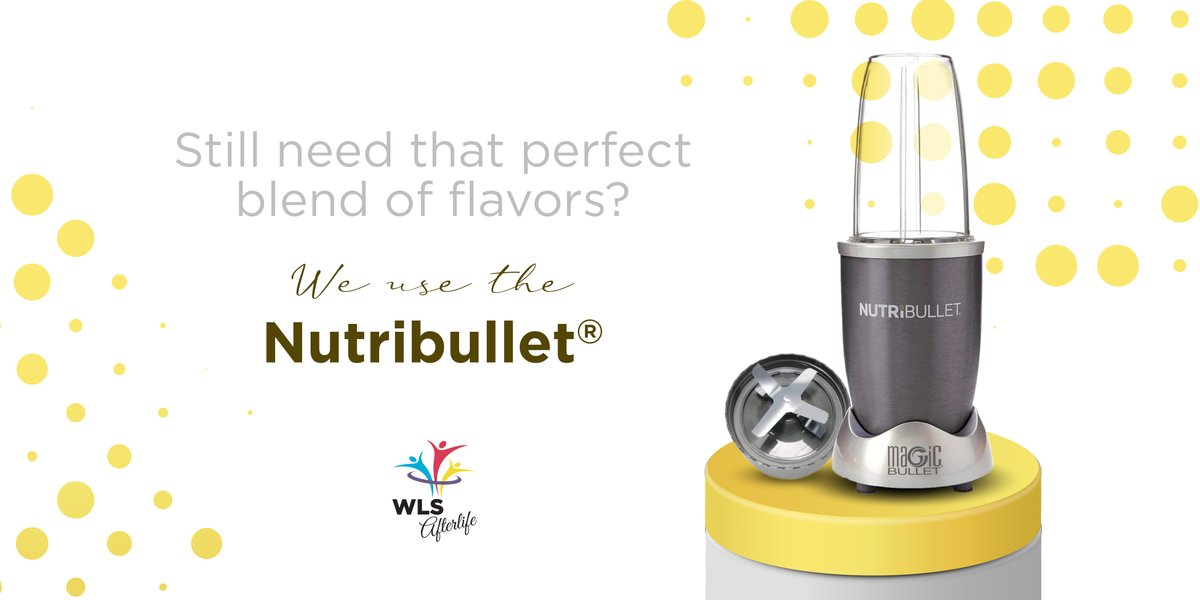 The Nutribullet is a great tool for your bariatric kitchen. Check it out❗ amzn.to/3ugpcI6 We have used it in many of our pureed recipes, as well as other bariatric recipes. #ad #gastricbypass #gastricsleeve #bariatrickitchen #nutribullet