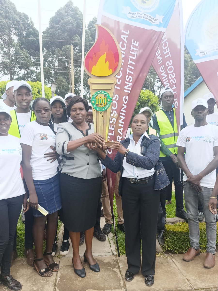 It has been a celebration at Kaiboi National Polytechnic earlier today! We welcomed the TVET torch with joy and dance as part of the TVET at 100 festivities in Nandi County.TVET leads the way! 🎉
#KANP #TVETColleges #MayIntake2024