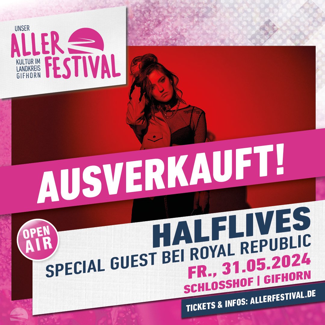 So excited to play a sold out show with @RoyalRepublic! I miss you Germany, let's have a blast this May 31st! 🖤