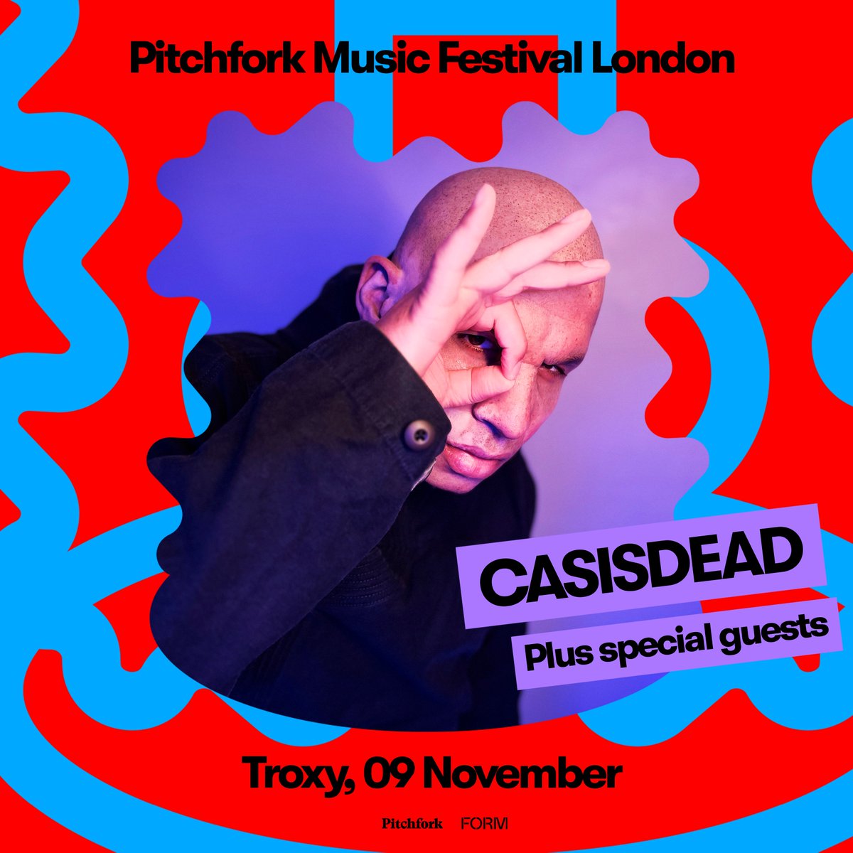 The weekend is in sight and it's payday - RESULT! 🙌 @casisdead @pitchforklondon on sale is now LIVE! Catch legendary UK rap & grime MC plus special guests on stage in November. Grab tickets here link.dice.fm/R3b12cc8cee1 #casisdead #pitchforklondon #londongigs #londonfestival