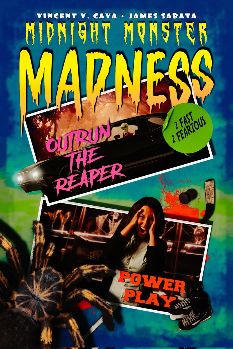 Midnight Monster Madness book 2 features my story Outrun the Reaper which is a love letter to retrowave. It's available on Amazon May 24th.