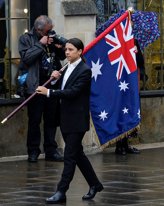 One year ago today, @samkerr1 led her nation’s delegation at the Coronation of King Charles III. 🇦🇺👑