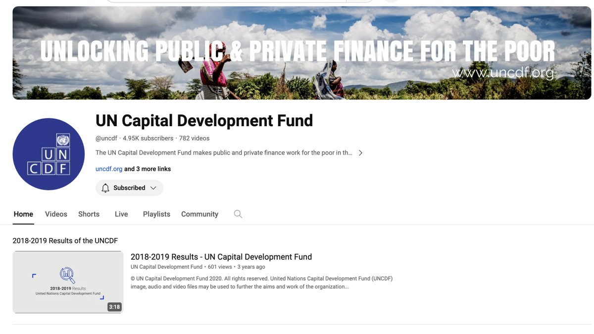🔴 To watch UNCDF's latest videos and stay up-to-date with our programmes, webinars and initiatives, please subscribe to our YouTube channel: youtube.com/uncdf