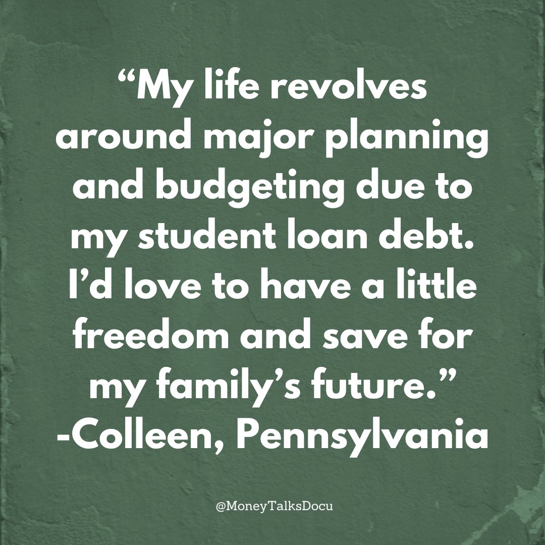 Share your experience with student loan debt in a comment below or in our documentary's student loan questionnaire at s.surveyplanet.com/83hnymhy

#cancelstudentloans #cancelstudentdebt #college #tuition #biden #education #highered