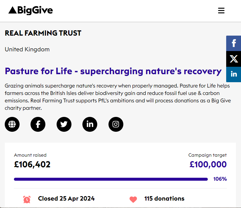 We are thrilled and honoured to have exceeded our fund raising target in this year's @BigGive campaign. The support you have shown us in donations and sharing our campaign has been incredible and we are very grateful to you all. 🙏 What's next? 1/3