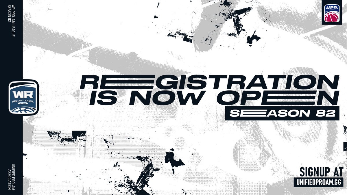 🚨 ONE MORE DAY 🚨 Tomorrow 4/26 is the final day to register for @WRproamleague Season 82! WR Open tips off Saturday 4/27. 🎮 Divisions 💰 Cash prizes 📈 Climb UPA Leaderboards 🏆 2 Day Weekend WR Open 📆 Weekly set scheduled opponents Register ➡️ bit.ly/3VZBJOe